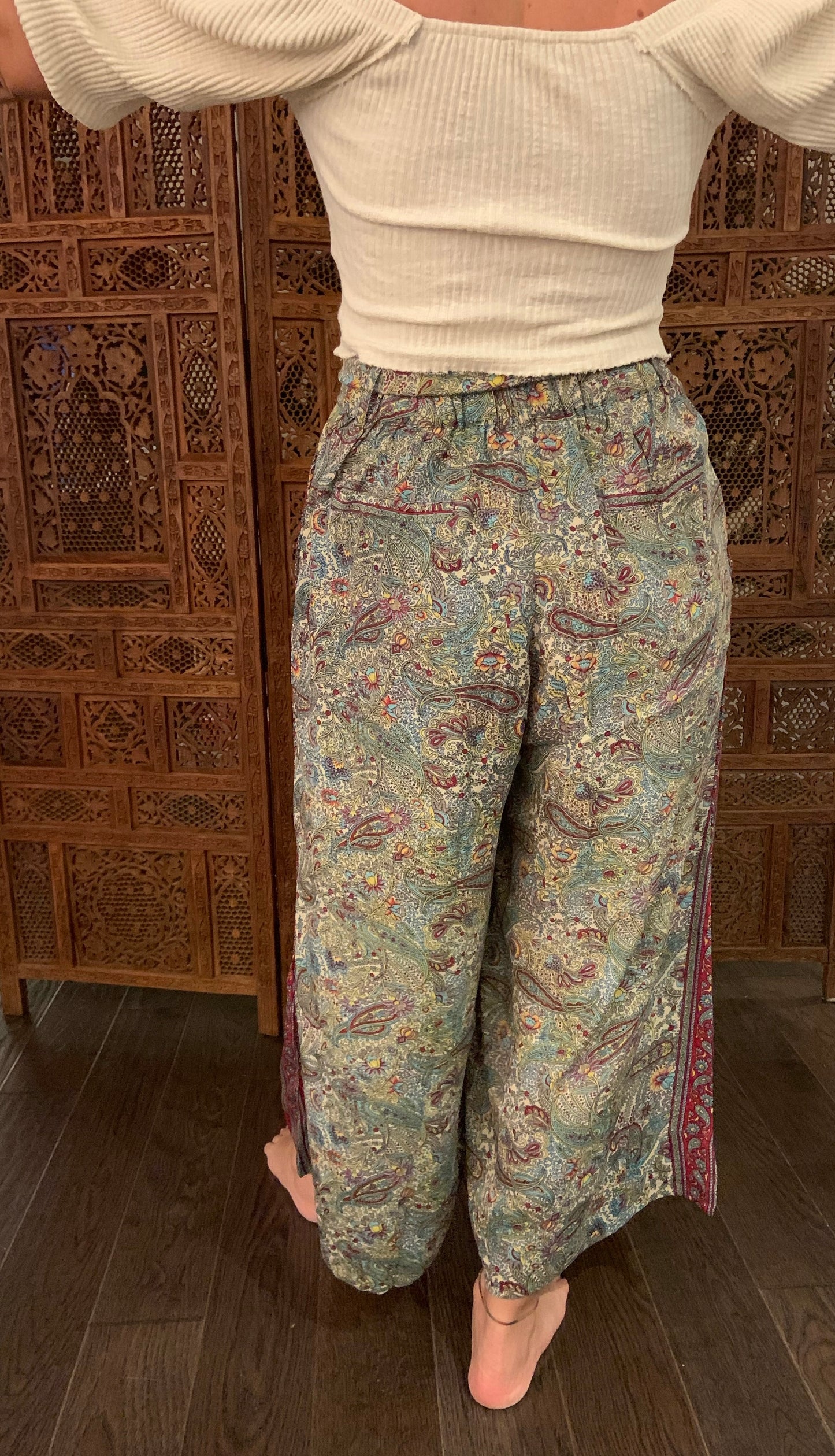 Go With The Flow Pant - Fire