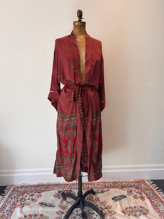 Lune Kimono - Red Shimmer