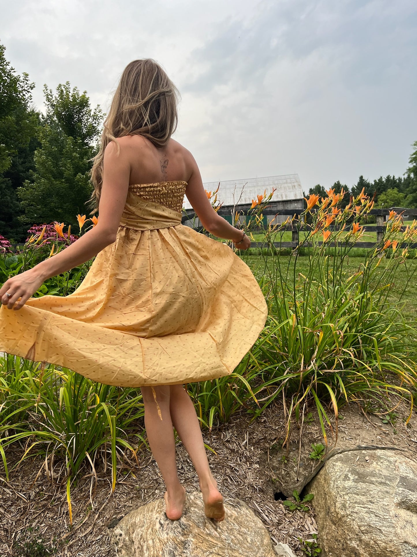 Wildflower Dress - Yellow