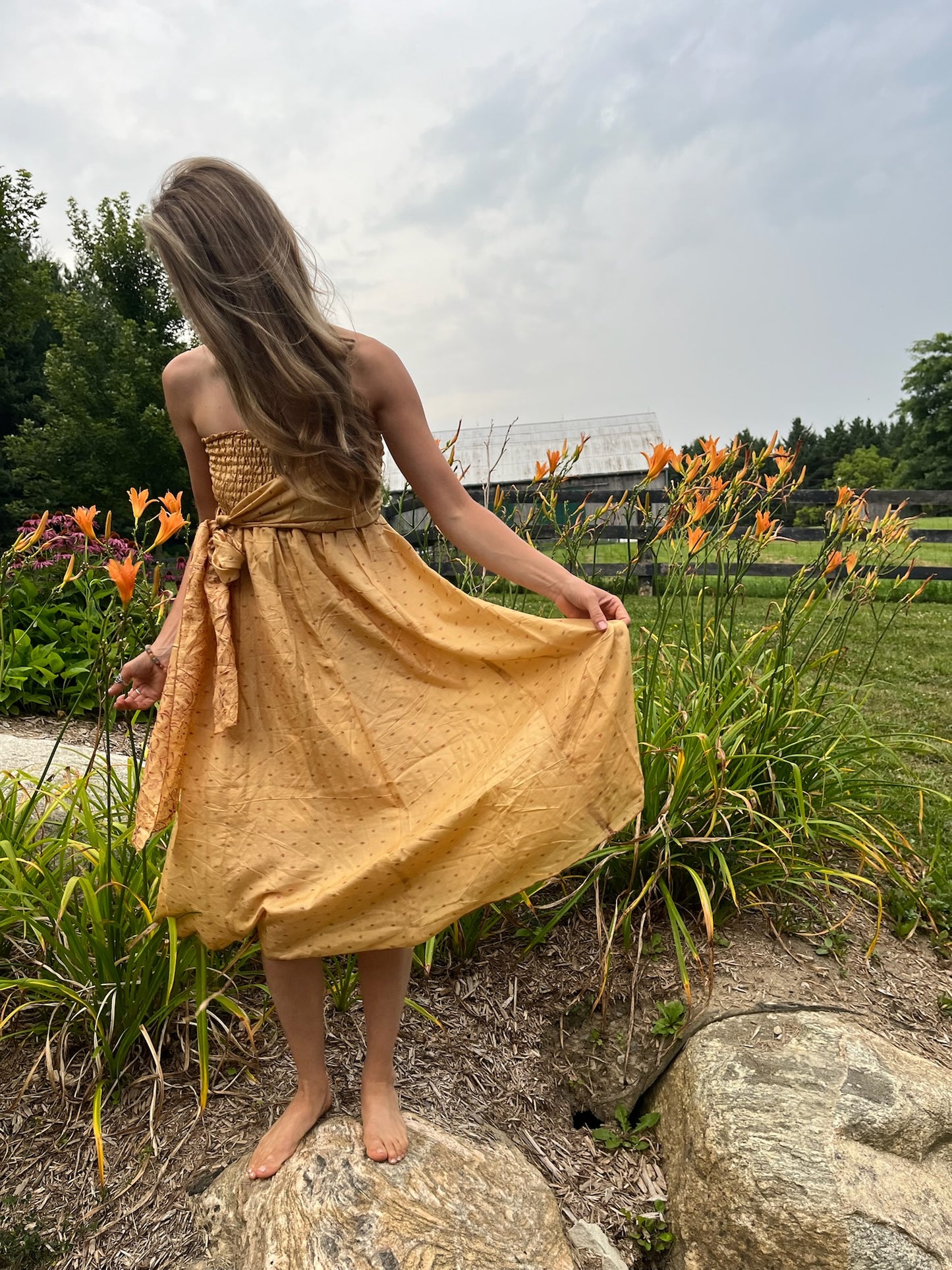 Wildflower Dress - Yellow