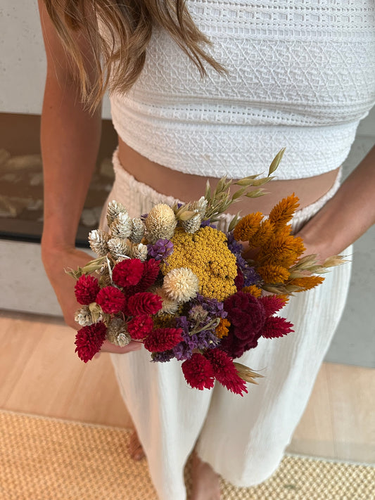 Yellow Floral Dried Bundle