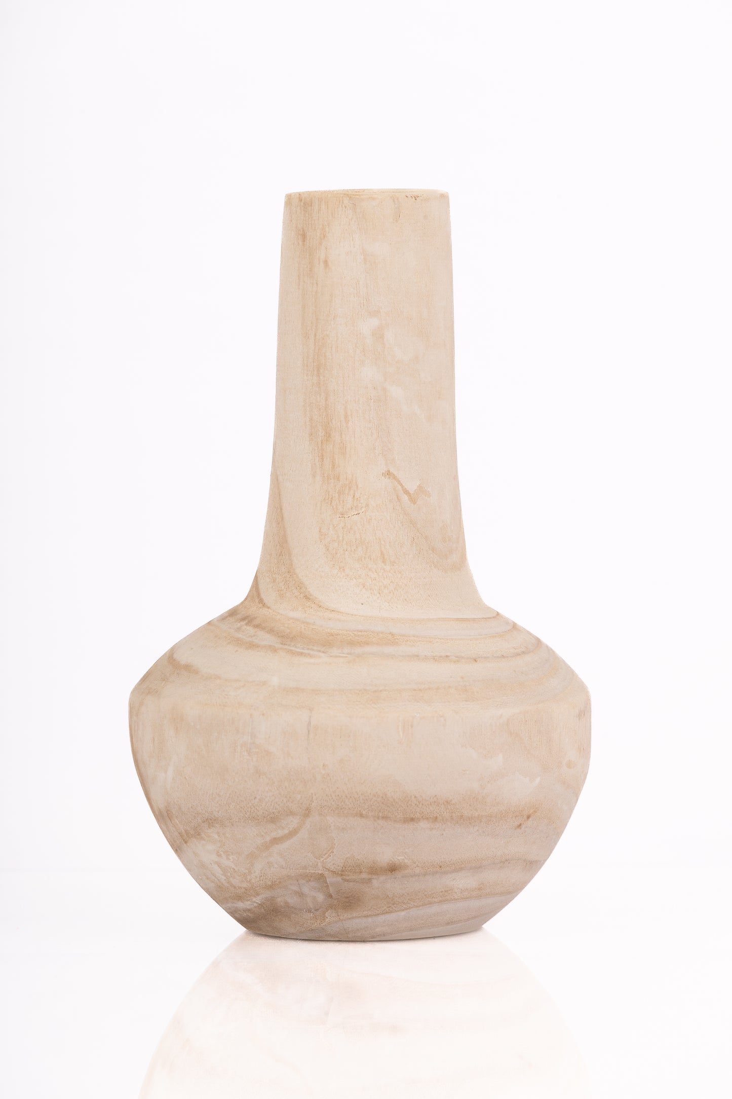 Wooden Pear Vase