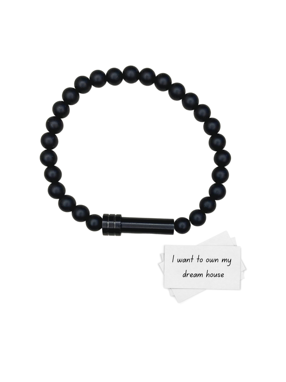 Black Onyx Intention Bracelet
