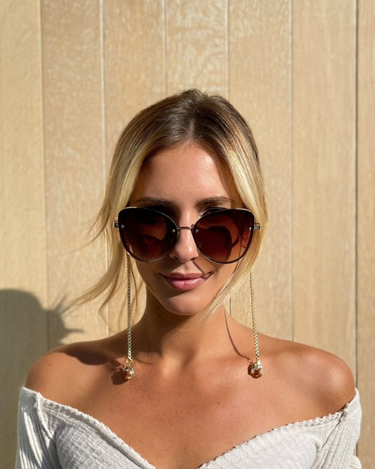 Donna Crystal Sunglasses